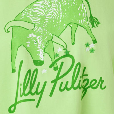 Stella Taurus Zodiac Knit Top, Multi Taurus Graphic, swatch