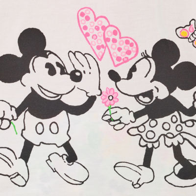 Clairmont Trimmed Knit Top, Multi Throwback Disney Graphic Top, swatch