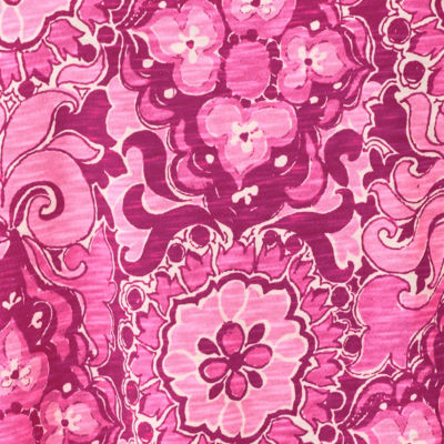 Girls Mini Jilly Long Sleeve Dress, Pink Aster The Casbah Allover, swatch