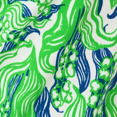 UPF 50+ Luxletic 28" Corso Scallop Kick Flare Pant, Putting Green Lilly Of The Valley Golf, swatch