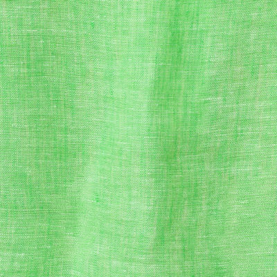 Mialeigh Linen Dress, Putting Green X Resort White, swatch