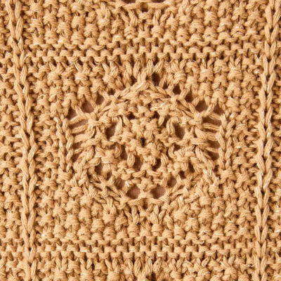 Lenalie Sweater Shell, Rattan Metallic, swatch