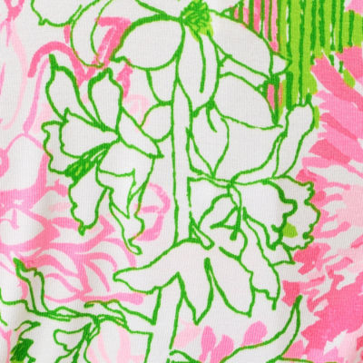 Keenan Maxi Dress, Resort White Mum Patch Engineered Knit Dress, swatch