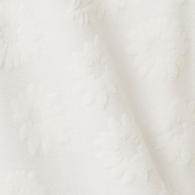 Brayton Short Sleeve Terry Cover-Up, Resort White Sunny Daisies Towel Terry, swatch