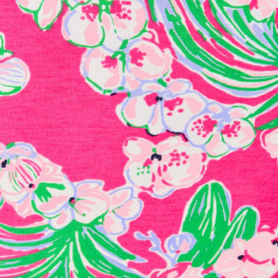 Calla Long Sleeve V-Neck Dress, Roxie Pink Worth A Look, swatch