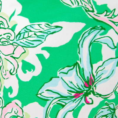 Danika Tunic Dress, Spearmint Blossom Views, swatch