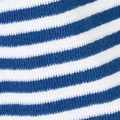 4.5" Cain High Rise Short, Starlight Navy St Tropez Stripe, swatch