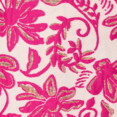 Tazie Jacquard Dress, Sun Shell Pink Sunseeker Jacquard, swatch