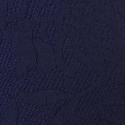 Siarra Stretch Dress, True Navy Caliente Pucker Jacquard, swatch